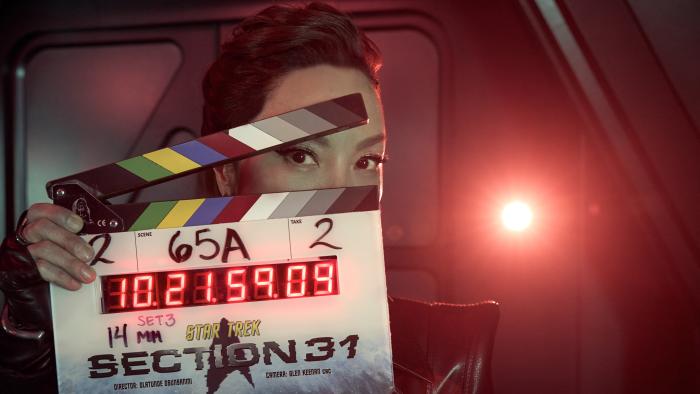 Michelle Yeoh as Georgiou in Star Trek: Section 31 streaming on Paramount+, 2024.  