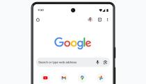 Google Search in the Chrome app open on a pixel phone