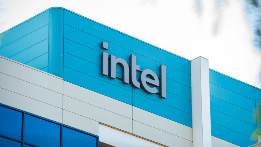 02 October 2024, USA, Santa Clara: The Intel logo can be seen at the headquarters of the chip company. Photo: Andrej Sokolow/dpa (Photo by Andrej Sokolow/picture alliance via Getty Images)